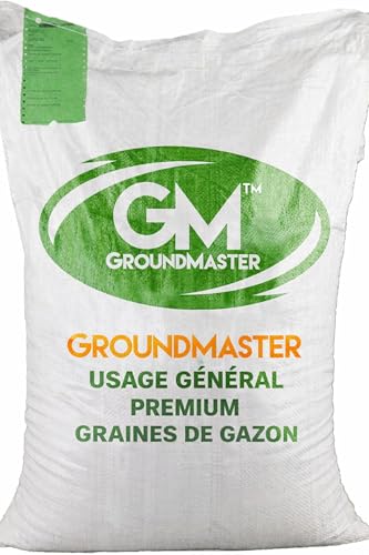 Semences de Gazon Pousse Ultra Rapide GroundMaster - Pelouse A Semer, Idéal pour Jardin, Jeux et Sport - Graines Gazon Polyvalentes - Résistant à la Sécheresse - (5 kg = 150 m²)