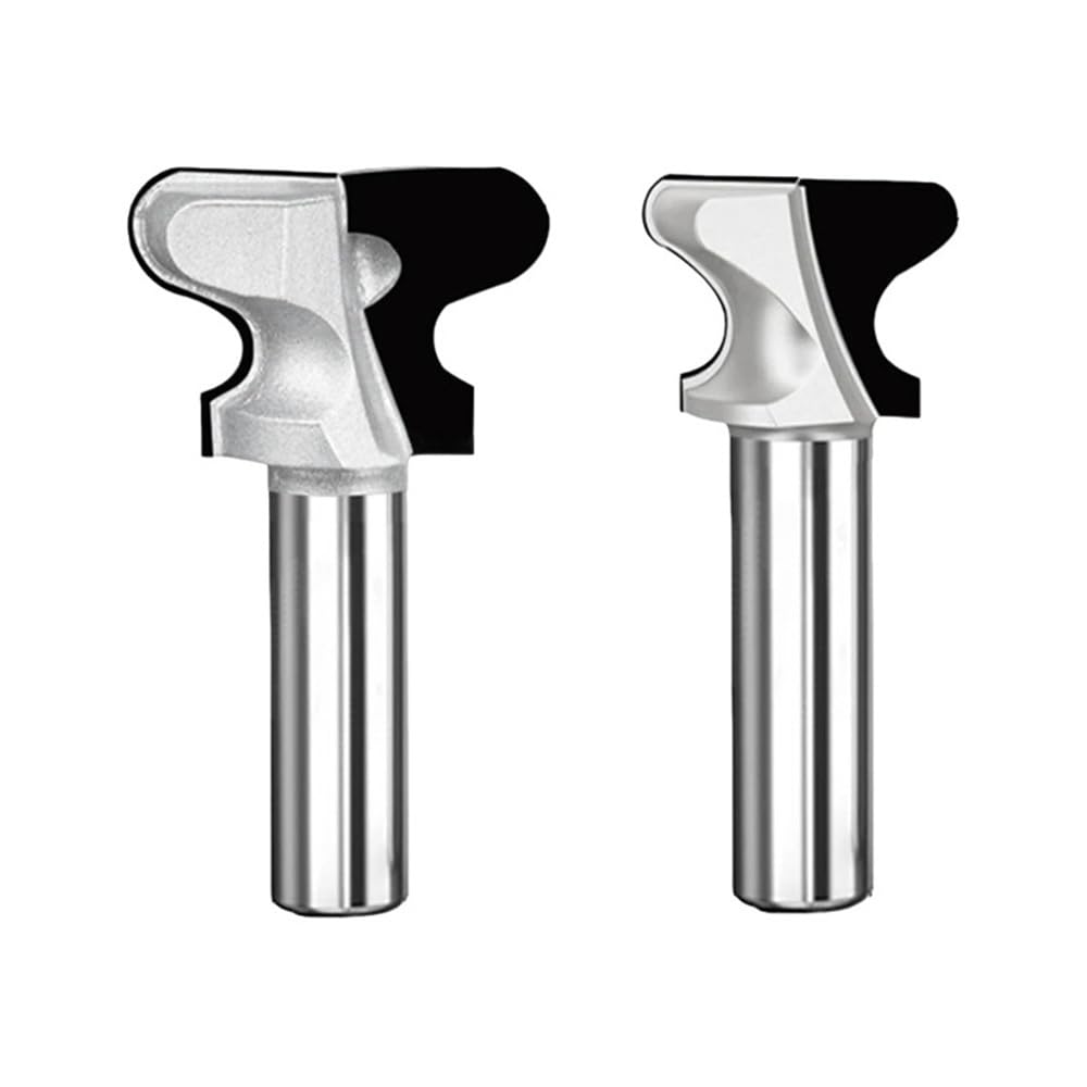 Punta for fresa for unghie ad arc0 diamantato PCD da 1 pezz0, fresa CNC for maniglia del cassetto deII'armadio(12x19.05mm)