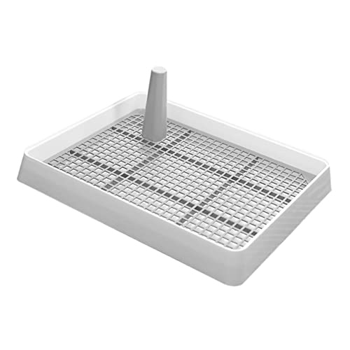 VICASKY Indoor Dog Pee Station Dog Potty Box Litter Tray -Slip Design Pet Toilet Training