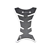 PRAKTISCH: Der Aufkleber schützt nicht nur den Motorradtank vor allgemeiner Abnutzung, sondern verbirgt auch vorhandene Kratzer und Flecken