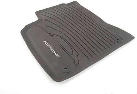 Genuine Porsche Macan All Weather Floor Mats in Agate Gray