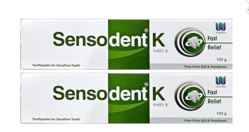 Image of K Toothpaste for Sensitive Teeth Care | Oral Care Toothpaste | 125g | Pack of 2