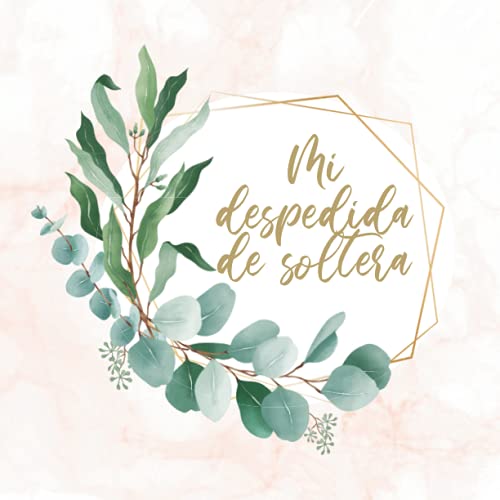 Libro de visitas Despedida de Soltera: de firmas para dedicatorias y recuerdos de invitados a la fiesta. Idea de regalo para la novia. Detalle, accesorio, decoración. Guest Book Español
