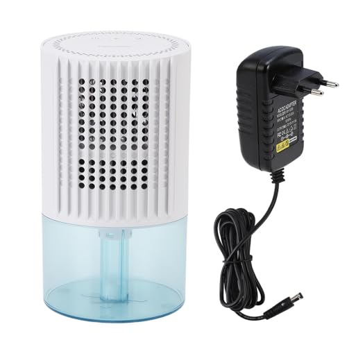 Deshumidificador para Hogar 1L Capacidad, Silencioso para Habitación y RV, Luz 7 Colores, Sensor Preciso - Apagado Automático, Portátil y Eficaz