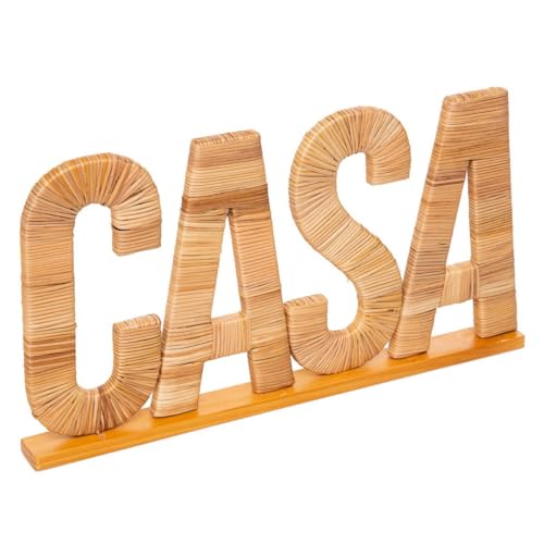 Atmosphera - Mot déco Ali - Bois - 21-5x40 cm