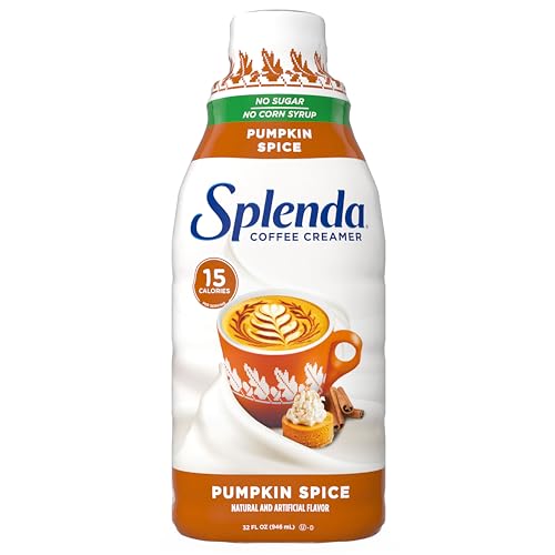SPLENDA Sugar Free Pumpkin Spice Coffee Creamer, 32 Fl Oz.