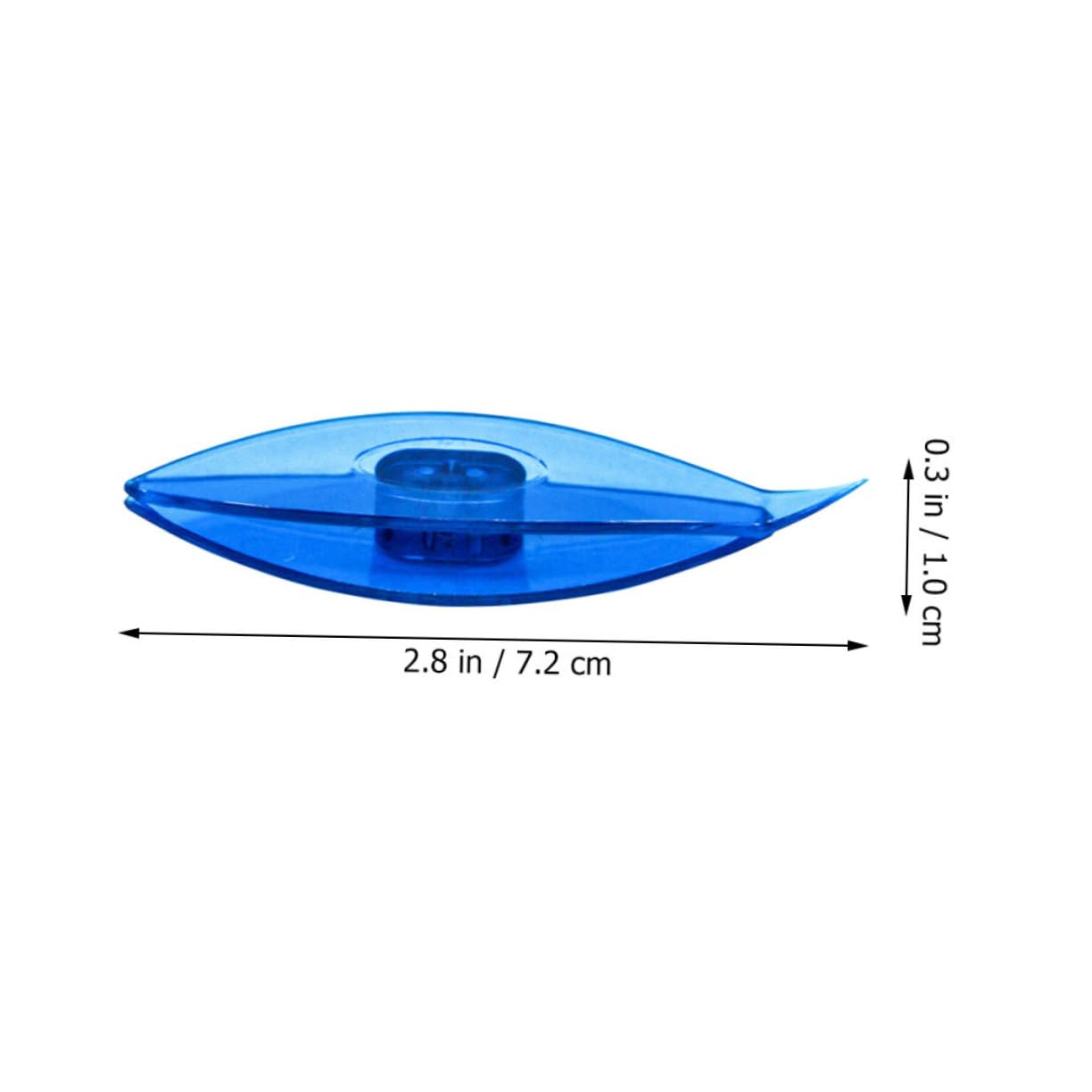 OSALADI Tatting Shuttle Set 2pcs for Weaving Craft Scarf Tapestry Knitting Plastic Metal DIY Weaving Tool