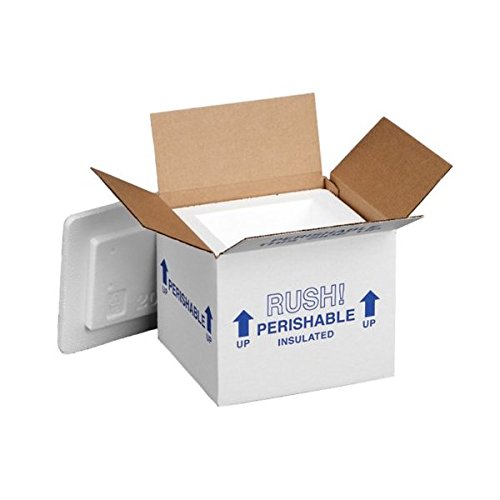 Insulated Shipping Kit, 6-1/2 in. D, PK2