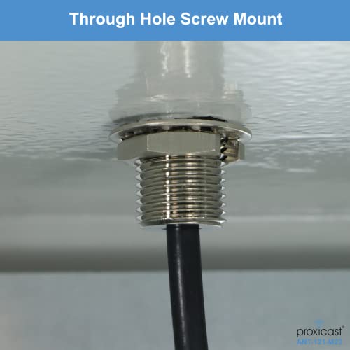 Image of Proxicast Vandal Resistant 2x2 MIMO Low Profile 4G /5G Omni-Directional Screw Mount Antenna - 10 ft Coax Leads - for Cisco, Cradlepoint, Digi, Pepwave, Sierra Wireless and Others (ANT-121-M22)