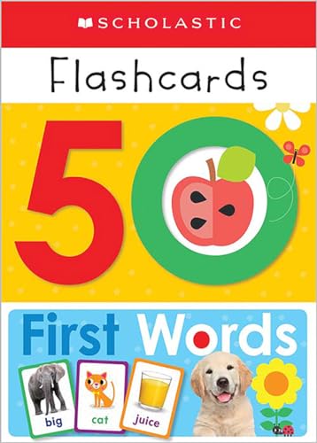 Image of Cartwheel Books Language Skills, Vehicles 50 First Words Flashcards: Scholastic Early Learners (Flashcards)