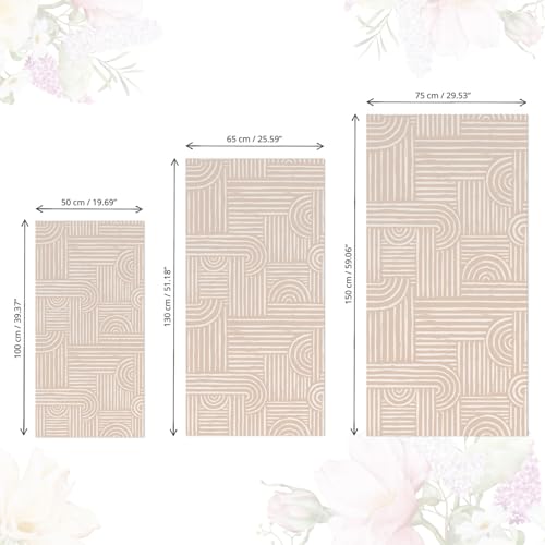 Vinilo para muebles autoadhesivo impermeable 65x130 cm para puertas de armario 5