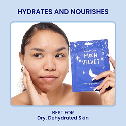 Facetory Face Sheet Mask Bundle With 21 Facial Skin Care Sheet Masks | Hydrating, Radiance Boost, Calming, Moisturizing, Balancing - For All Skin Types, Variety Pack Of 21 Sheet Masks #TOP4