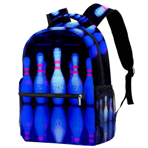 Sac à dos pour ordinateur portable motif cochon guitare 29x20x40cm