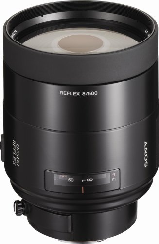 Sony SAL-500F80 500mm f/8 Reflex Super Telephoto Lens for Sony Alpha Digital SLR Camera