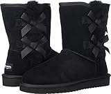 Koolaburra by UGG Women's Victoria Short Fashion Boot, Black, 09 M US