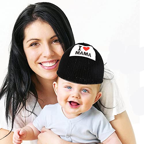 Oenbopo Baby Hat Winter Warm Knitted Stretchy Chunky Beanie Hat thumb #6