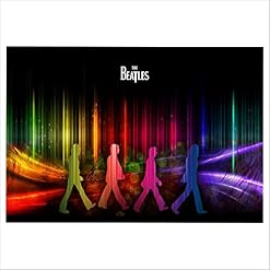 Abbey Road the Beatles Colourful Tin Poster Metal Aluminium Sign Wall Art Door Plaque Film Room Man Cave 150x100mm SMALL - Les Beatles, Paul McCartney, John Lennon, RIngo Starr, George Harrison Abbey Road the Beatles Colourful Tin Poster Metal Aluminium Sign Wall Art Door Plaque Film Room Man Cave 150x100mm SMALL – Image 3