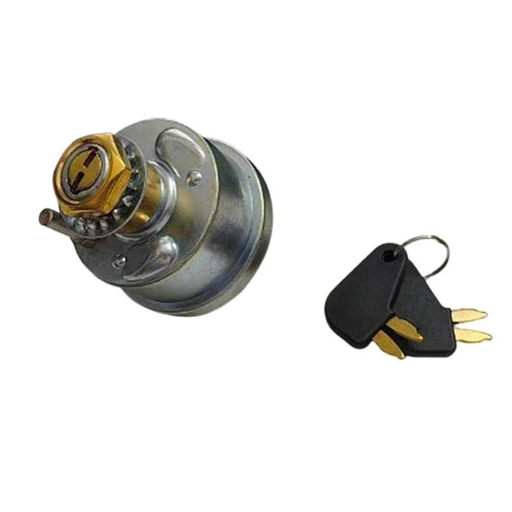 Ignition Switch 2-Wire 7N-0718 Compatible with Caterpillar E320D Dozer Heavy Duty Direct Fit