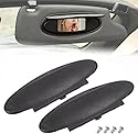 CTDOESO 2 Stücke Sonnenblende Schminkspiegel Deckel Auto Makeup Spiegel Auto Schminkspiegel Deckele für Porsche 996/997-911 986/987 für Boxster für Cayman 1996-2010 CTDOESO 2 Stücke Sonnenblende Schminkspiegel Deckel Auto Makeup Spiegel Auto Schminkspiegel Deckele für Porsche 996/997-911 986/987 für Boxster für Cayman 1996-2010