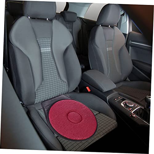 CIYODO 360 Auto Drehkissen Sitzpolster-drehkissen Stuhlkissen Drehsitz Für Auto Kühlkissen Für Autositze Stuhlpolster Autokissen Multifunktion Sandwich-Stoff Rundes Kissen Rotieren