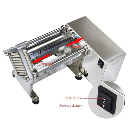 Cortadora Eléctrica de Papas Fritas Semi-Automática miniatura 2