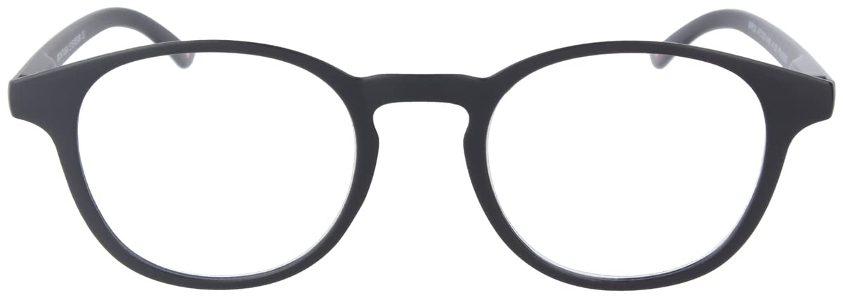 Montana Eyewear Occhiali Da Lettura Extra Piatti MR52 In Plastica Con Cerniera A Molla E Custodia Nera + 1,50 Dpt-image