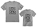 Father & Daughter Matching Set Dad & Toddler Girl T-Shirts