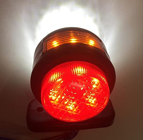 WAS Luce Di Ingombro Cavi Terminali Luce Di Segnalazione Destra 12 V 24 V Bianco Arancione Rosso 1492041 - Foto 3