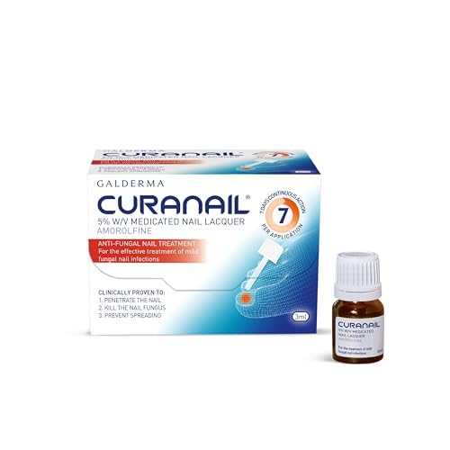 Image of 2 x Curanail 5% Nail Lacquer Amorolfine Fungal Nail Treatment - More Options Available