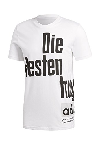 T-Shirt Adidas Homme Blanc S pour le Sport et le Quotidien