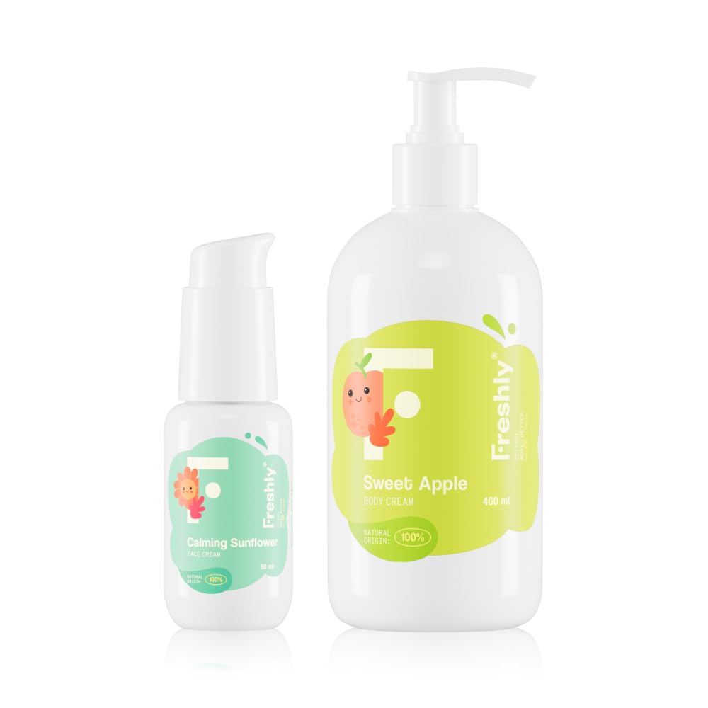 Freshly - Calming Sunflower 50ml + krem do ciała Sweet Apple 400 ml