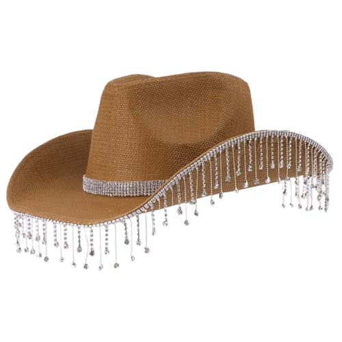 Chapeau de paille femme parfait pour un enterrement de vie de jeune fille bohème