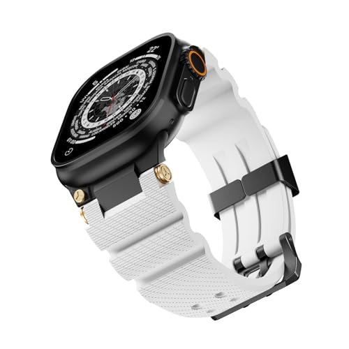 Bracelet Apple Watch S10 46mm 42mm Ultra 49mm caoutchouc robuste