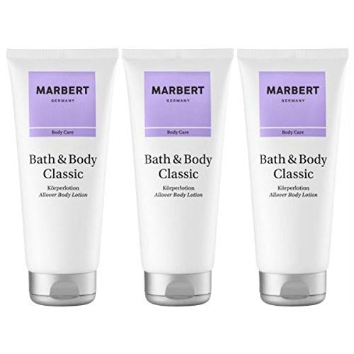 Preisvergleich Produktbild Marbert Bath & Body Classic Körperlotion, 3 x 200 ml