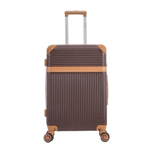 SANTINO, Mala de Viagem Kabri Rígida 360° Santino - ABEV408G Cor: Bronze