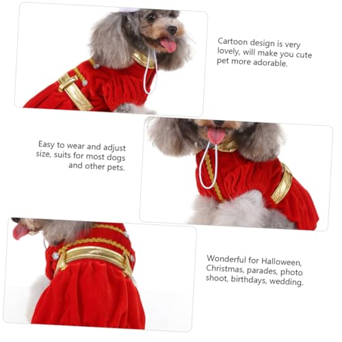 Disfraz para perro y gato Halloween Happyyami, talla L miniatura 6