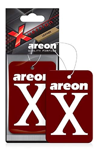 Image of AREON X XV07 Hanging Best Car Air Freshener Leather Scent, 12 Pack