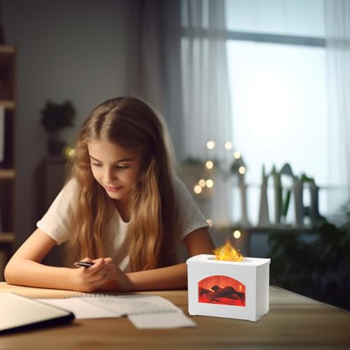 Diffuseur de flamme de simulation de cheminée USB silencieux