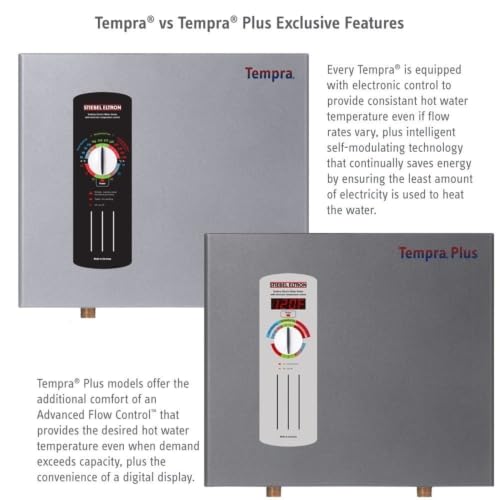Image of Stiebel Eltron Tempra 12 Plus Whole House Tankless Water Heater, 12kW