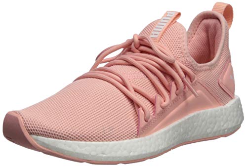PUMA Women's NRGY Neko Sneaker, Peach Bud White, 5.5 M US