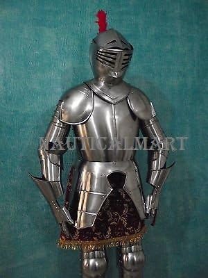 Medieval Armor LARP Suit of Armor 15th Century Combat Full Body Armour