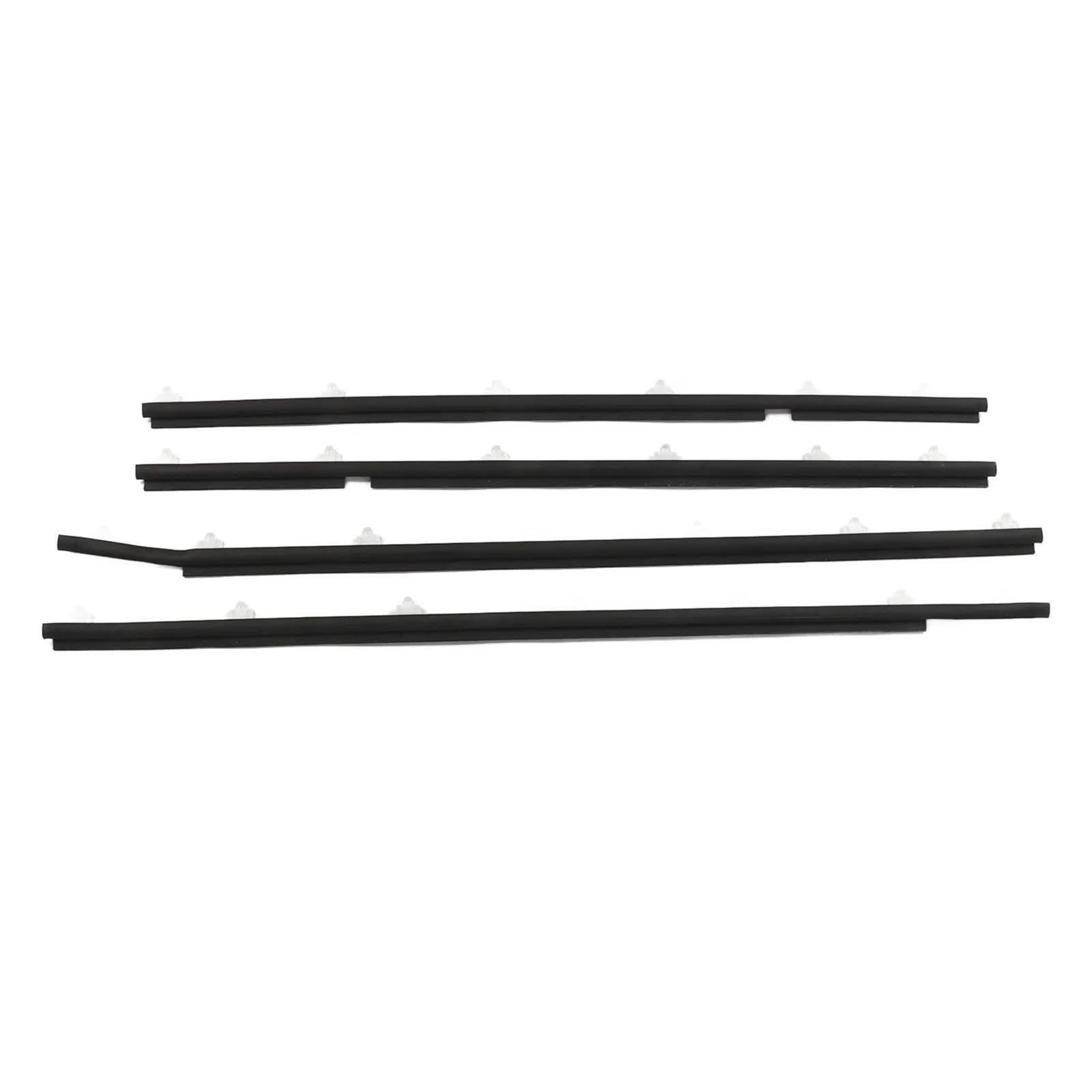 Ajohbm One Color Car Door Window Seal Strip Decorative Weatherstrip 68160 60010 For Toyota For Land Cruiser Fj80 Fzj80 1990-1998