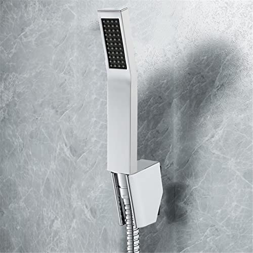 Pulvérisateur de douche à économie d'eau avec flexible et support