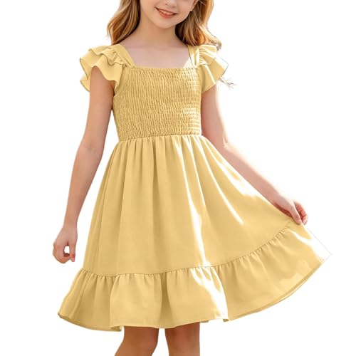 Robe de fête pour filles au dos nu élégant avec finitions haute couture