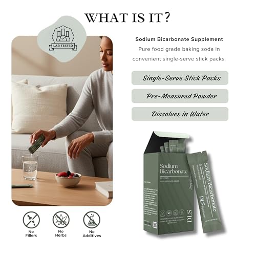 DLS Pure Sodium Bicarbonate Powder Sticks