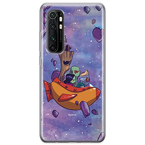 ERT GROUP mobile phone case for Xiaomi MI NOTE 10 Lite original and officially Licensed Marvel pattern Guardians of the Galaxy 010 optimally adapted to the shape of the mobile phone