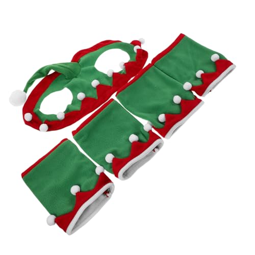 Guêtres de cheval de Noël POPETPOP : protection en polyester respirant