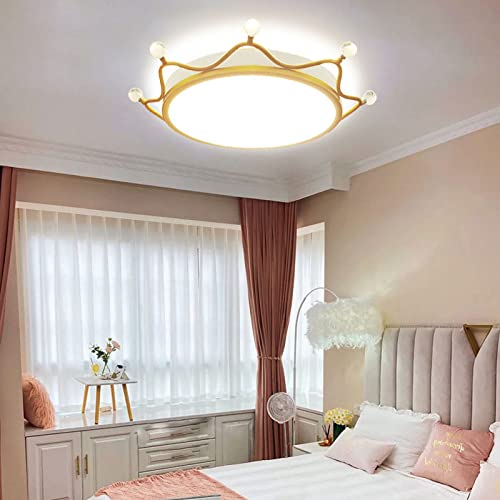 Plafonnier LED pour chambre d'enfant variable protégeant les yeux - Lampe couronne - 6