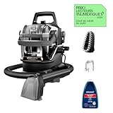 Bissell SpotClean HydroSteam, Upholstery Cleaner Device, Carpet Cleaner with HydroSteam Technology, Steam Cleaner, Wet Vacuum Cleaner for Carpets, Upholstery, Car & More, Powerful 1000 W Motor, 3689N