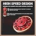 Speedway Billet Aluminum Flywheel For Predator 196cc, 212cc NonHemi Cast,For Honda GX160 GX200,Advance timing of approximately 32 Degrees Red Minibike Performance Parts